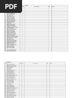 Recitation Score Sheet