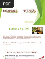 Presentation Patanjali