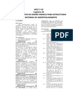 ASCE 7 - Capitulo 18 Estructuras Con Amortiguadores