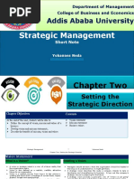 Strategic Management CH-2