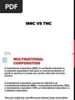 TNC Vs MNC