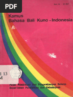 Kamus Bahasa Bali Kuno