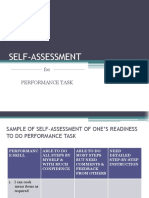 Self Assessment