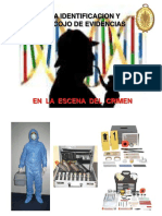 602 La Identificacion y Recojo de Evidencias en La Escena Del Crimen Segun El NCPP