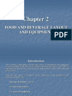 Chapter 2 - Food and Beverage Layout and Equipment