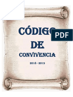 Codigo de Convivencia Esc. 23 de Octubre 2018