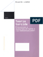 Ricardo Llamas, Teoría Torcida, Prejuicios y Discursos en Torno A La Homosexualidad