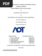 Density Based Traffic Light Control System Report (Rough)