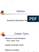 4 Measures of Central Tendency, Position, Variability PDF