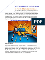 8 Ball Pool Hack For On Iphone Iso Download