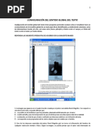 Configuración Del Sentido Global Del Texto