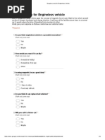 Google Survey For Engineless Vehicle - Google Forms