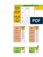 Excel Densidades de Muros