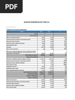 Análisis Horizontal 1