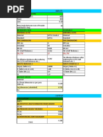 Branched Connection Calculation