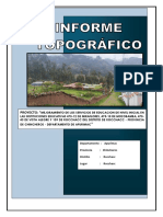 Informe Topografico - Rocchacc