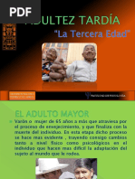 Adultez Tardía - Unfv