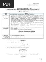 Producto Académico 1 - Calculo 2