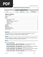 Access Control Policy - V12