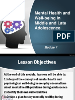 Personal Development Module 7