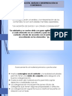 Análisis y Categorización de Contenidos