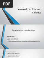 2.laminado en Frío y en Caliente