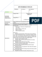 Spo Pemberian Insulin