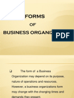 Business Organizations