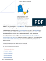 Integración - Wikipedia, La Enciclopedia Libre PDF