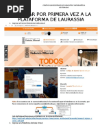 Ingresar Por Primera Vez A La Plataforma de Laurassia - Eupg