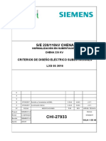 CHI-27933 - Criterios de Diseño de Subestaciones - Rev B