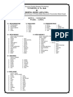 Susunan Panitia Resepsi Pernikahan Muda Mudi Pilip 14