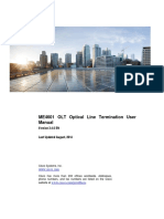 CISCO ME4601 OLT User Manual V3.4-2 EN PDF