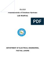 DB - LabManual - Withproject - Fall 2019 PDF