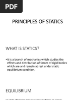 Principles of Statics