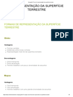 Geografia 7º Ano - A Representação Da Superfície Terrestre PDF