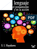 Hayakawa, Samuel Ichiye - El Lenguaje en El Pensamiento y en La Accion PDF