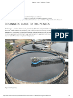 Beginners Guide To Thickeners - Outotec