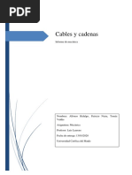 Informe de Investigación Cables y Catenarias