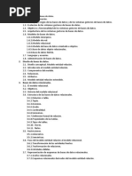 Temario Bases de Datos