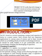 Physics Project On Capacitor .