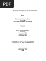 Reuso en Odontologia PDF