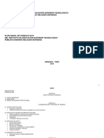 0 Plan Anual de Trabajo 2019 Del IESTP. HDE.