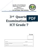 Grade 7 Ict Exam