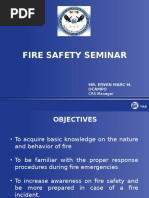 Fire Safety Seminar