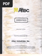 Manual ALTEC D2050BR NS 0701-Y0725 Reducido PDF