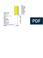 Estimate of Door & Window