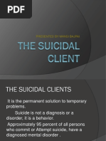 The Suicidal Client