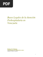 Bases - Legales - Atencion - Prehospitalaria Carlos Acosta PDF