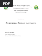 Conduite Des Réseaux Électriques